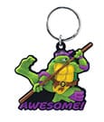 Teenage Mutant Ninja Turtles Soft Touch PVC Bag Clip Donatello Monogram Int.