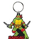 Teenage Mutant Ninja Turtles Soft Touch PVC Bag Clip Raphael Monogram Int.