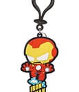 Marvel Soft Touch PVC Bag Clip Iron Man Monogram Int.