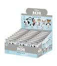One Hundred and One Dalmatians 3D Foam Bag Clips Serie 72 Display 24 Monogram Int.
