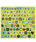 Lilo & Stitch Sticker set 100 pieces Assortment 20 Monogram Int.