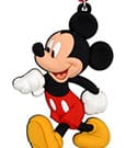 Disney PVC Bag Clip Mickey Walking Monogram Int.
