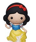 Snow White and the Seven Dwarfs 3D Magnet Snow White Metallic Monogram Int.