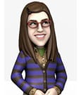 The Big Bang Theory Minix Figure Amy Farrah Fowler Minix
