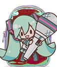 Hatsune Miku Mini Backpack Shiny Difuzed