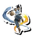 Legend Of Korra Bending Funky Chunky Magnet NMR Distribution