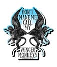 Wizard of Oz Monkeys Funky Chunky Magnet NMR Distribution