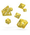 Oakie Doakie Dice RPG Set Marble Yellow 7 Oakie Doakie Dice