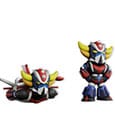 UFO Robot Grendizer Statues 2 Pack Spazer & Grendizer Standing Plastoy