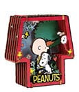 Peanuts Puremind Model Kit Wooden Theater Healing Hug Pantasy