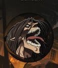 Attack on Titan Enamel Pin Badge S3 Eren Titan Rage Pyramid International