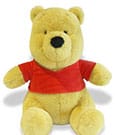 Disney plush figure with sound Winnie the Pooh Play by Play