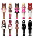 Dress To Impress Mystery Small Dolls Series 1 Display 18 Phat Mojo