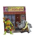 Teenage Mutant Ninja Turtles Mutant Mayhem Battle Pack Action Figures Raphael vs. Rocksteady Playmates