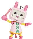 Idolmaster Cinderella Girls Plastic Model Kit Usachanrobo Plum