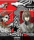 Persona 5 Royal Pin Badges 2 Pack Crow / Goro Akechi POPbuddies