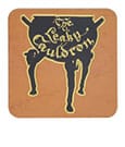 Harry Potter Leaky Cauldron Glass and Coaster Set Paladone Products
