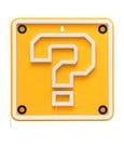 Super Mario LED Neon Wall Lamp Question Block Paladone Products