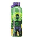 Marvel Universe Metal Water Bottle Hulk with Carry Loop Paladone Products