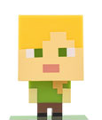 Minecraft 3D Icon Light Alex Paladone Products