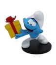 The Smurfs Statue Jokey Smurf with Gift Puppy