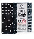 Q Workshop Dice Set Full Pack D6 Black 20 Q Workshop
