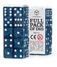 Q Workshop Dice Set Full Pack D6 Cobalt 20 Q Workshop