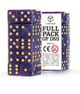 Q Workshop Dice Set Full Pack D6 Shimmering Purple 20 Q Workshop