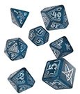 Call of Cthulhu Dice Set Abyssal & White 7 Q Workshop