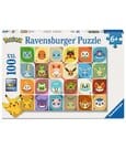 Pokémon Children's Jigsaw Puzzle Pokémon Faces 100 Pieces XXL Ravensburger