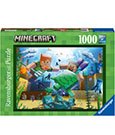 Minecraft Jigsaw Puzzle Minecraft Mosaic 1000 pieces Ravensburger