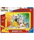 Pokémon Giant Floor Jigsaw Puzzle 125 Pieces Ravensburger