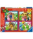 Super Mario Puzzle 4 Pack Time for Mario! 4x100 Pieces Ravensburger