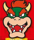 Super Mario Rubber Keychain Bowser Pyramid International