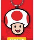 Super Mario Rubber Keychain Toad Pyramid International
