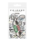 Friends PVC Keychain Central Perk Sketch Pyramid International