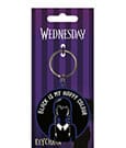 Wednesday Rubber Keychain Happy Colour Pyramid International