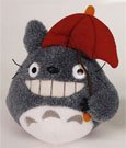 My Neighbor Totoro Plush Figure Totoro Red Umbrella Sun Arrow
