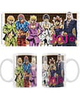 JoJo´s Bizarre Adventure Part 5 Golden Wind Ceramic Mug Main Characters Sakami Merchandise