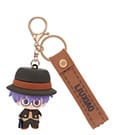 Link Click Rubber Keychain Liu Xiao Sakami Merchandise