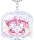 Sanrio Acrylic Keychain Hello Kitty & Friends American Diner Sakami Merchandise