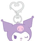 Sanrio Plush Keychain Kuromi Sakami Merchandise