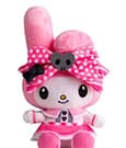 Sanrio Plush Figure My Melody Pink Black Party Anniversary Edition XL Sakami Merchandise