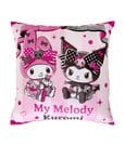 Sanrio Pink Black Party Series Pillow Kuromi & My Melody Sakami Merchandise