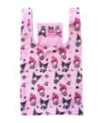 Sanrio Pink Black Party Series Tote Bag Kuromi & My Melody Foldable Sakami Merchandise