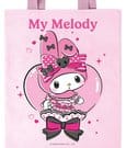 Sanrio Pink Black Party Series Tote Bag My Melody & Kuromi Sakami Merchandise