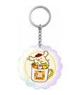 Sanrio Acrylic Keychain Pompompurin 30th Anniversary Squishy Cute Purin 01 Sakami Merchandise