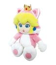 Super Mario Plush Figure Cat Peach Sanei