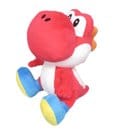 Super Mario Plush Figure Yoshi Red Sanei