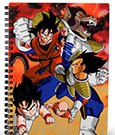 Dragon Ball Z Notebook with 3D Effect Goku vs Vegeta SD Toys